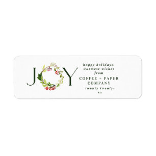 Joie botanique d'aquarelle moderne
