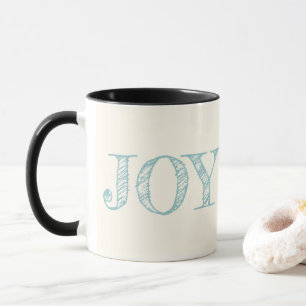 Joie Couleur Personnalisée Mug Noël Mug cadeau de 