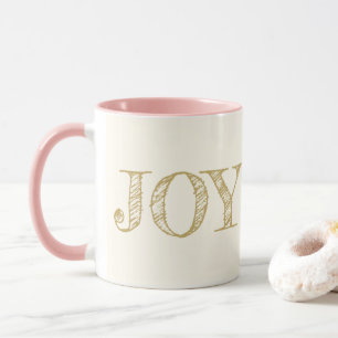 Joie Couleur Personnalisée Mug Noël Mug cadeau de 