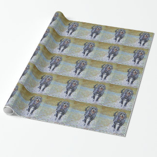 'Joie de beach' Wrapping Paper