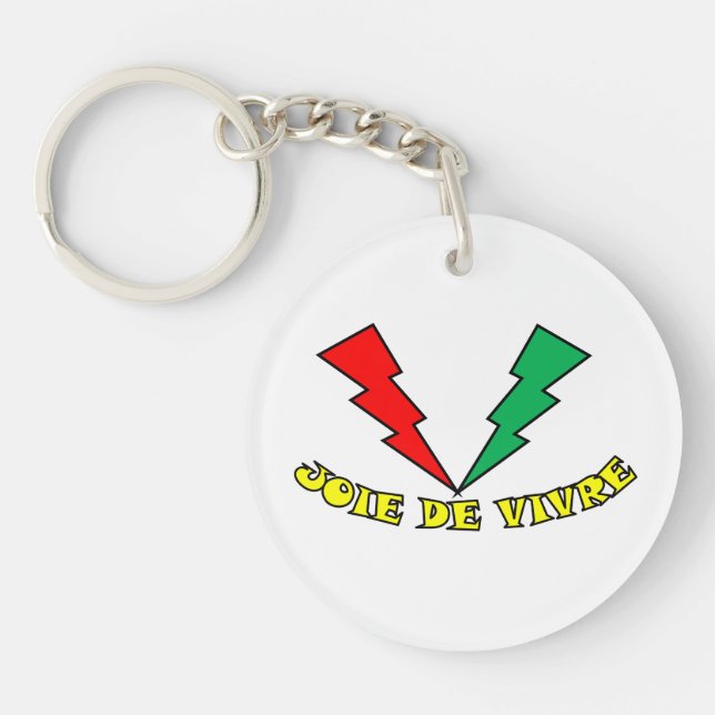JOIE DE VIVRE key chain (Front)