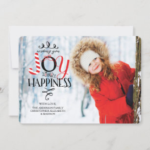 Joie et bonheur Appartement Noël Carte photo de va