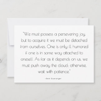Joie et encouragement - Carte de voeux