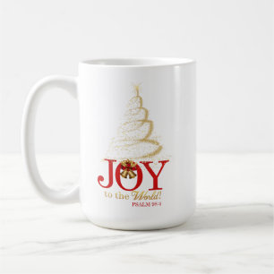 "Joie tasse d'écriture sainte de Noël à monde"