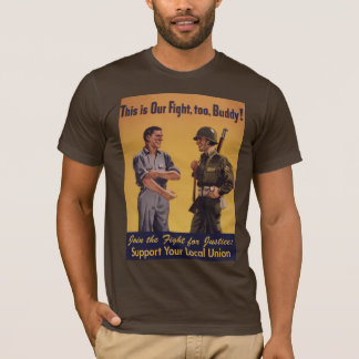 Joignez le combat pour le T-shirt de Pro-Union de