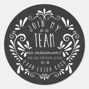 Joignez-vous à mon équipe Stickers - Stickers mark