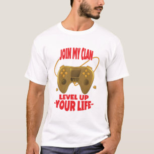 Join My Clan Men White T-Shirt