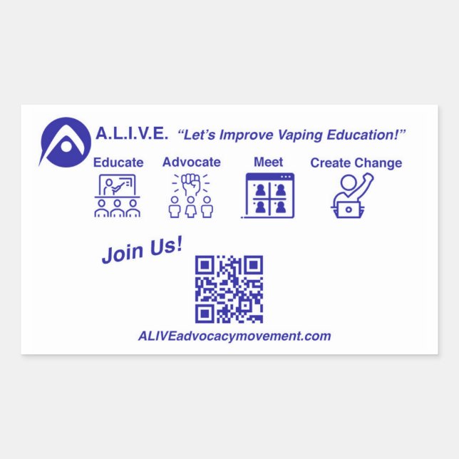 Join Now  Sticker (Front)