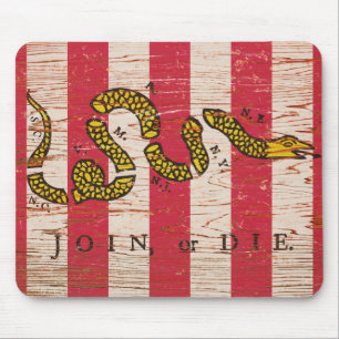 Join or Die Mousepad