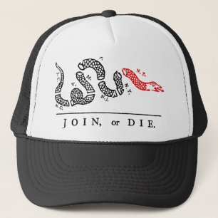 JOIN, or DIE New England Trucker Hat