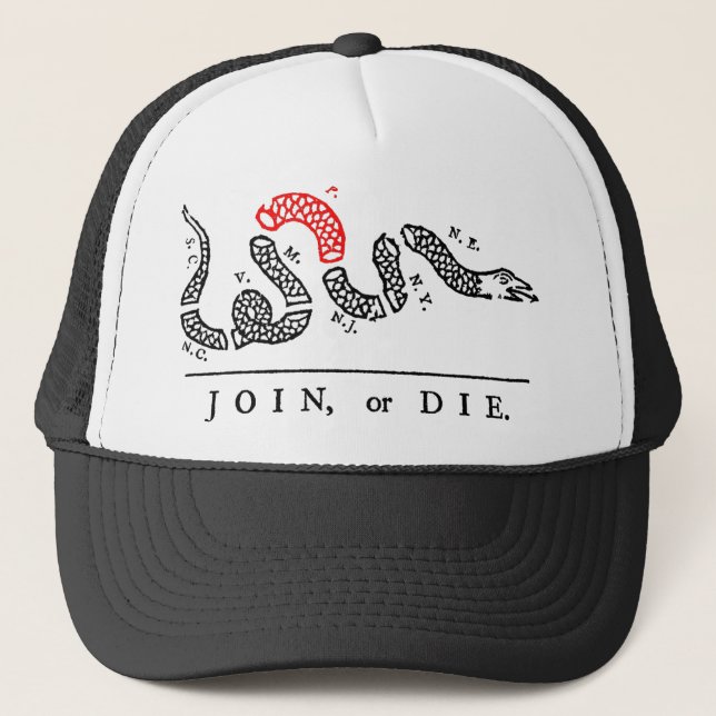 JOIN, or DIE Pennsylvania Trucker Hat (Front)