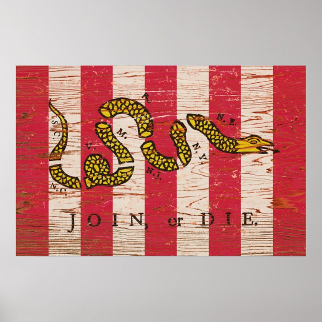 Join or Die Print (Front)