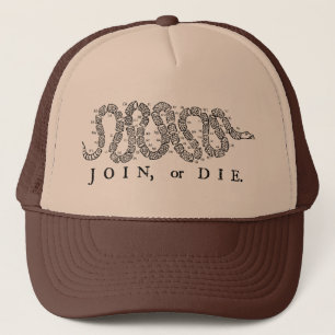 Join or Die Sublimated Foam Trucker Hat