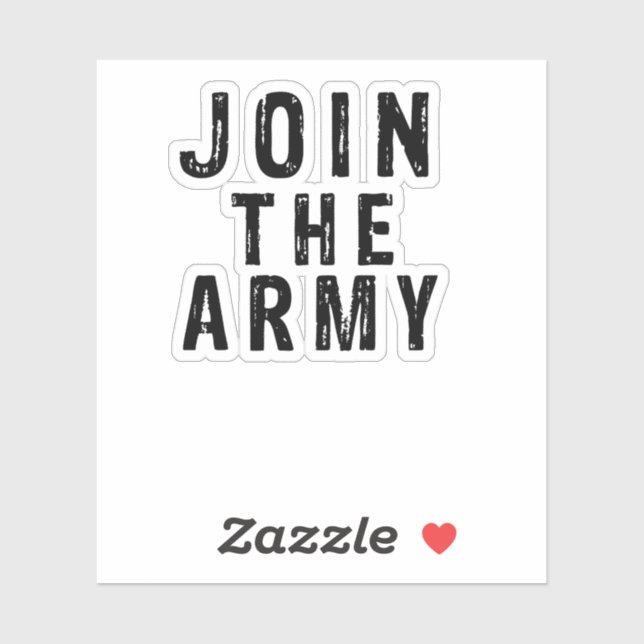 Join the army (Sheet)
