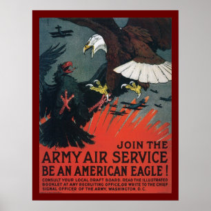 Join the Army Air Service Poster