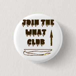JOIN THE CLUB LOGO TYPE DESIGN 1 INCH ROUND BUTTON
