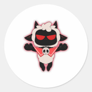 Join The Cult - Cult Of The Lamb Angry Gamer Cult  Classic Round Sticker