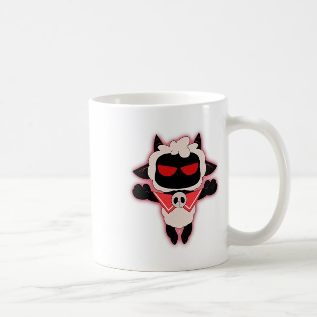 Join The Cult - Cult Of The Lamb Angry Gamer Cult  Coffee Mug (Right)