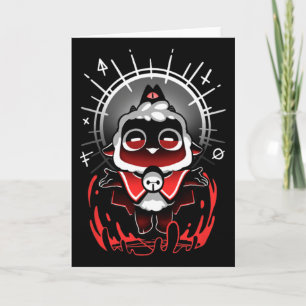 Join The Cult - Cult Of The Lamb Cute Gamer Cult O Card