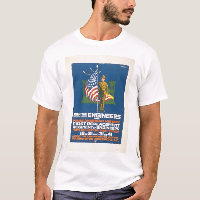 Join the Engineers T-Shirt (Front)