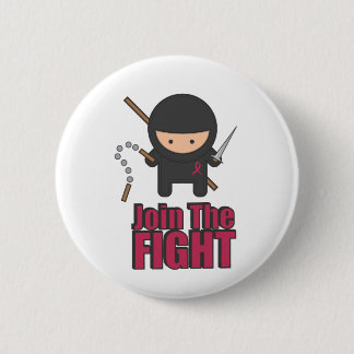 Join The Fight Against Breast Cancer 2 Inch Round Button