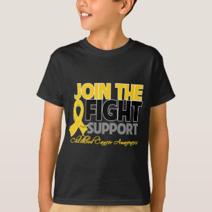 Join The Fight Support Childhood Cancer Awareness T-Shirt