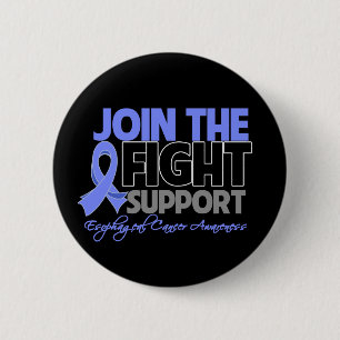 Join The Fight Support Esophageal Cancer Awareness 2 Inch Round Button