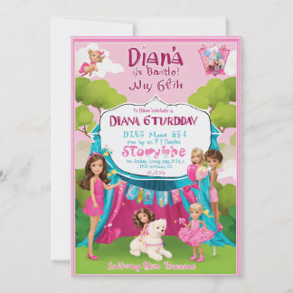 join the Fun: Kids Birthday Invitation