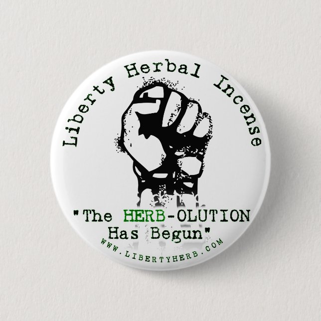 Join The Herb-olution Button - Small (Front)