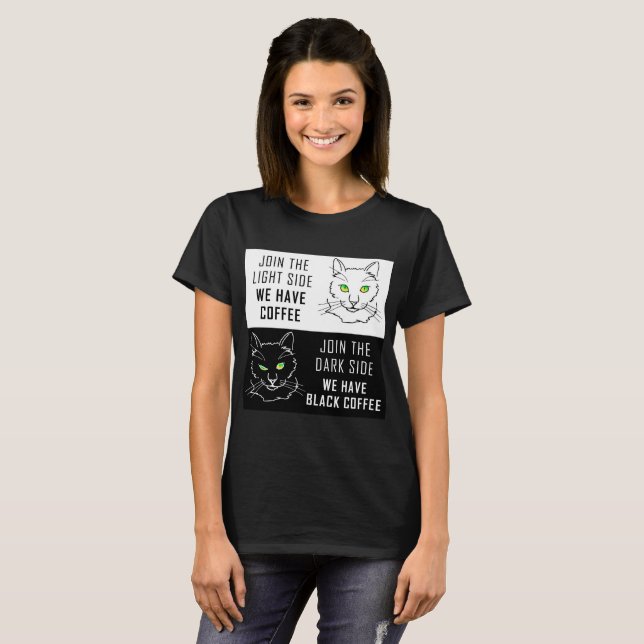 Join the light-dark side T-Shirt (Front Full)