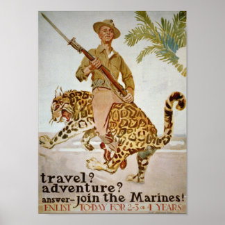 Join the Marines Poster
