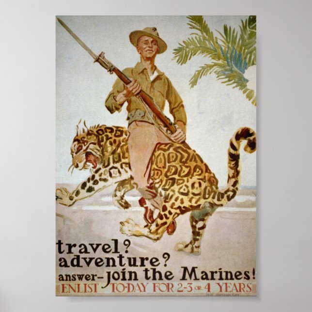 Join the Marines Poster (Front)