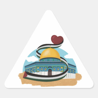 Join the movement for justice and solidarity today triangle sticker