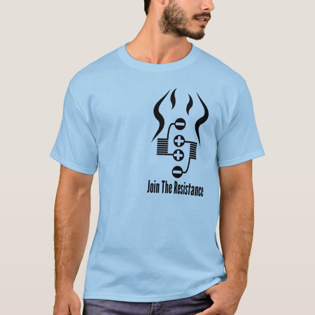 Join The Resistance Colour Tee (Front)