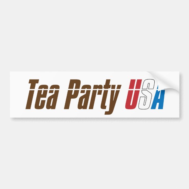 Join the Tea Party USA! Bumper Sticker (Front)