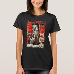 Join The Undead Comic Halloween T-Shirt