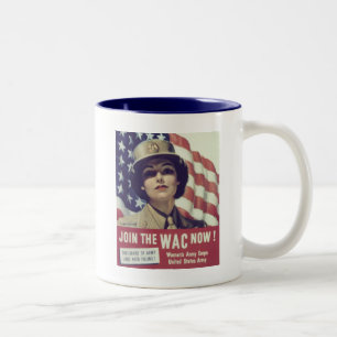 JOIN The WAC NOW Two-Tone Coffee Mug