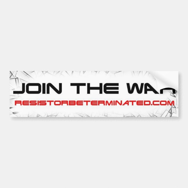 Join the War Bumper Sticker (Front)