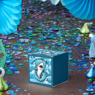 Join Us For a Bite Shark Favor Box