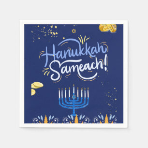 Join Us for a Joyous Hanukkah Celebration! Napkin