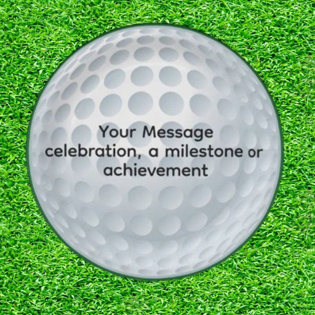  Join Us for a Surprise Golf Celebration Paper Plate (Tee Off with Surprise Style!)