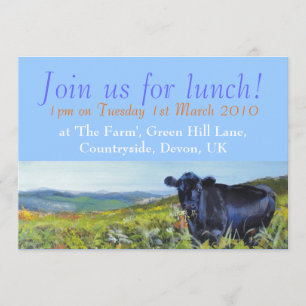 Join us for lunch! Personalisable Invitation