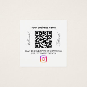 Join Us on Instagram QR Code Sign   Barbershop