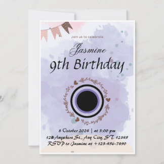Join us to Celebrate Birthday Invitation