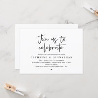 Join us to celebrate, Wedding Rehearsal Dinner