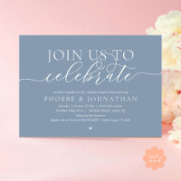 Join Us To Celebrate, Wedding Rehearsal Dinner