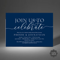Join Us To Celebrate, Wedding Rehearsal Dinner