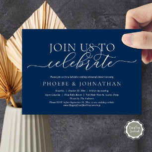 Join Us To Celebrate, Wedding Rehearsal Dinner Invitation