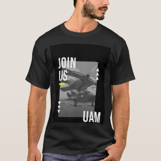 Join Us UAM for Air Taxi AAM VTOL EVTOL T-Shirt