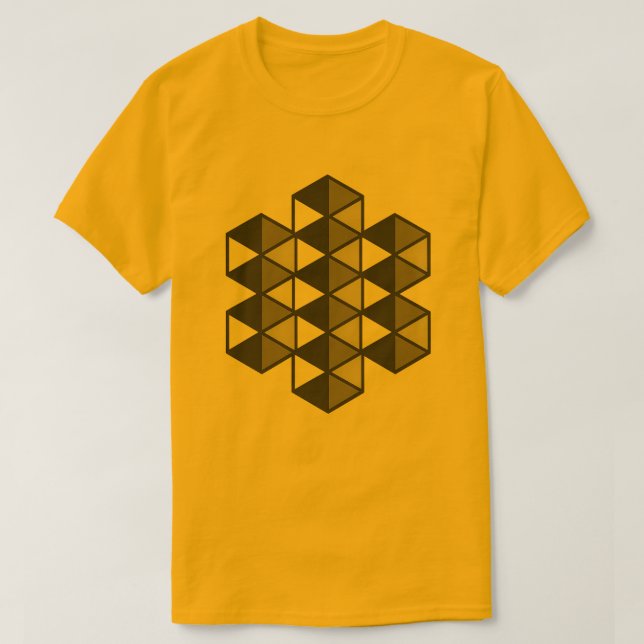Joined Triangles Men's T-Shirt (Design Front)